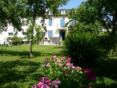 Une vue de la maison